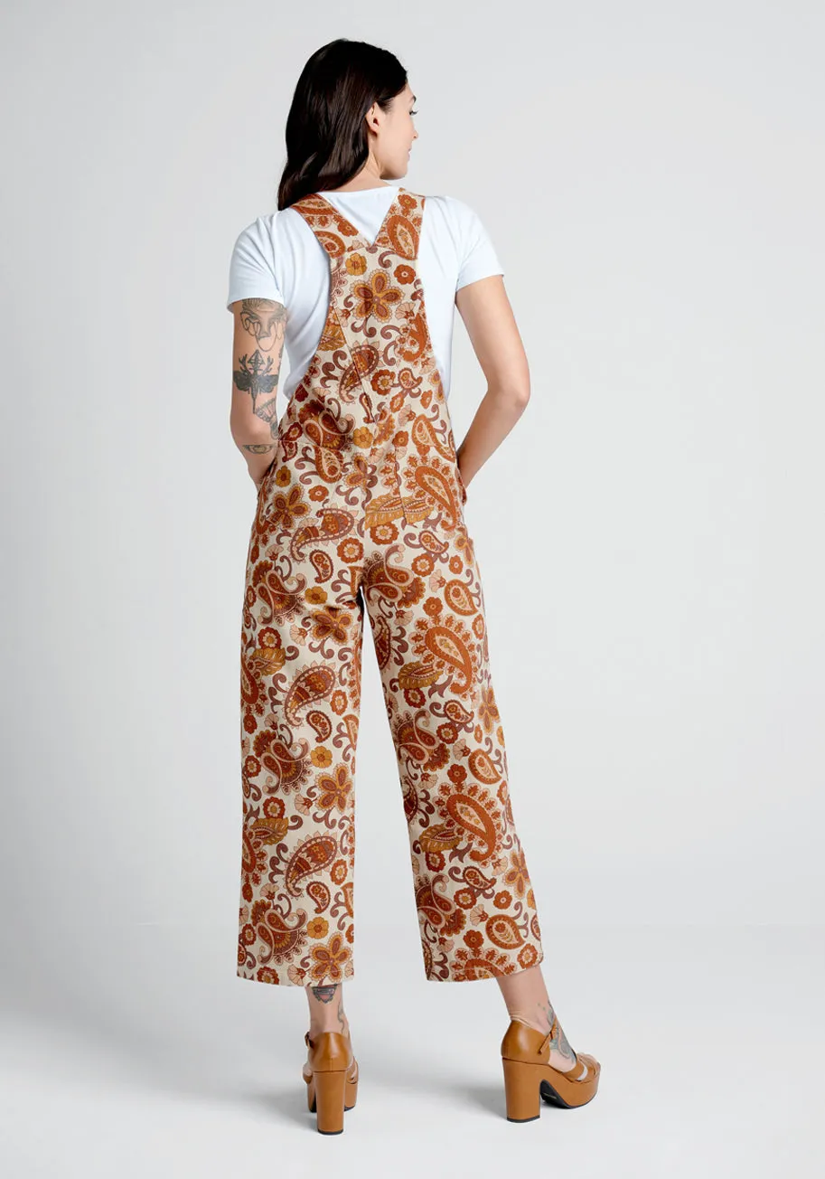 Am I Dreaming? Paisley Overalls