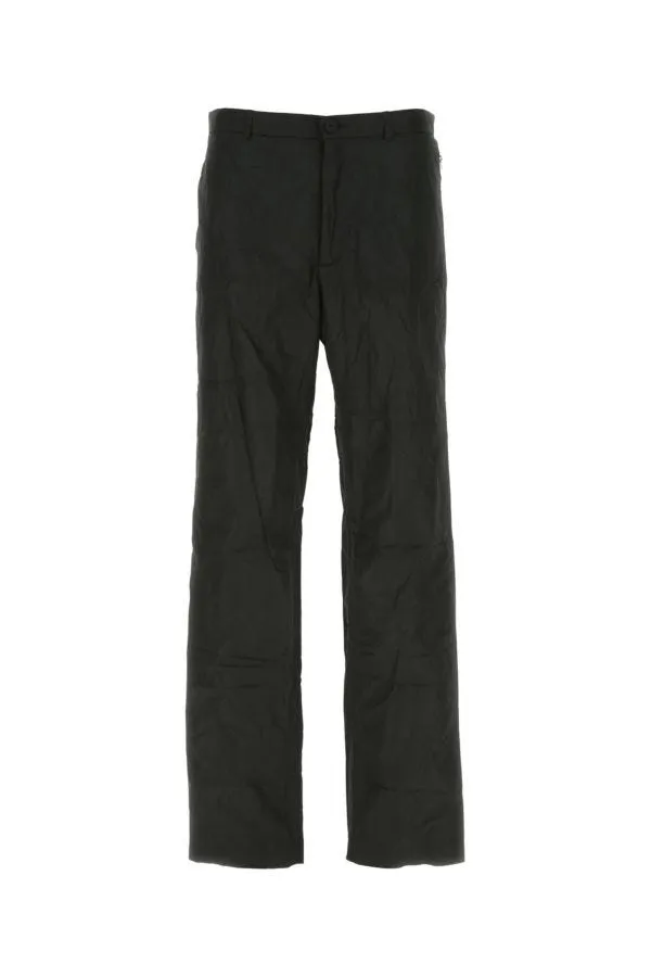 BALENCIAGA | Black polyester pant