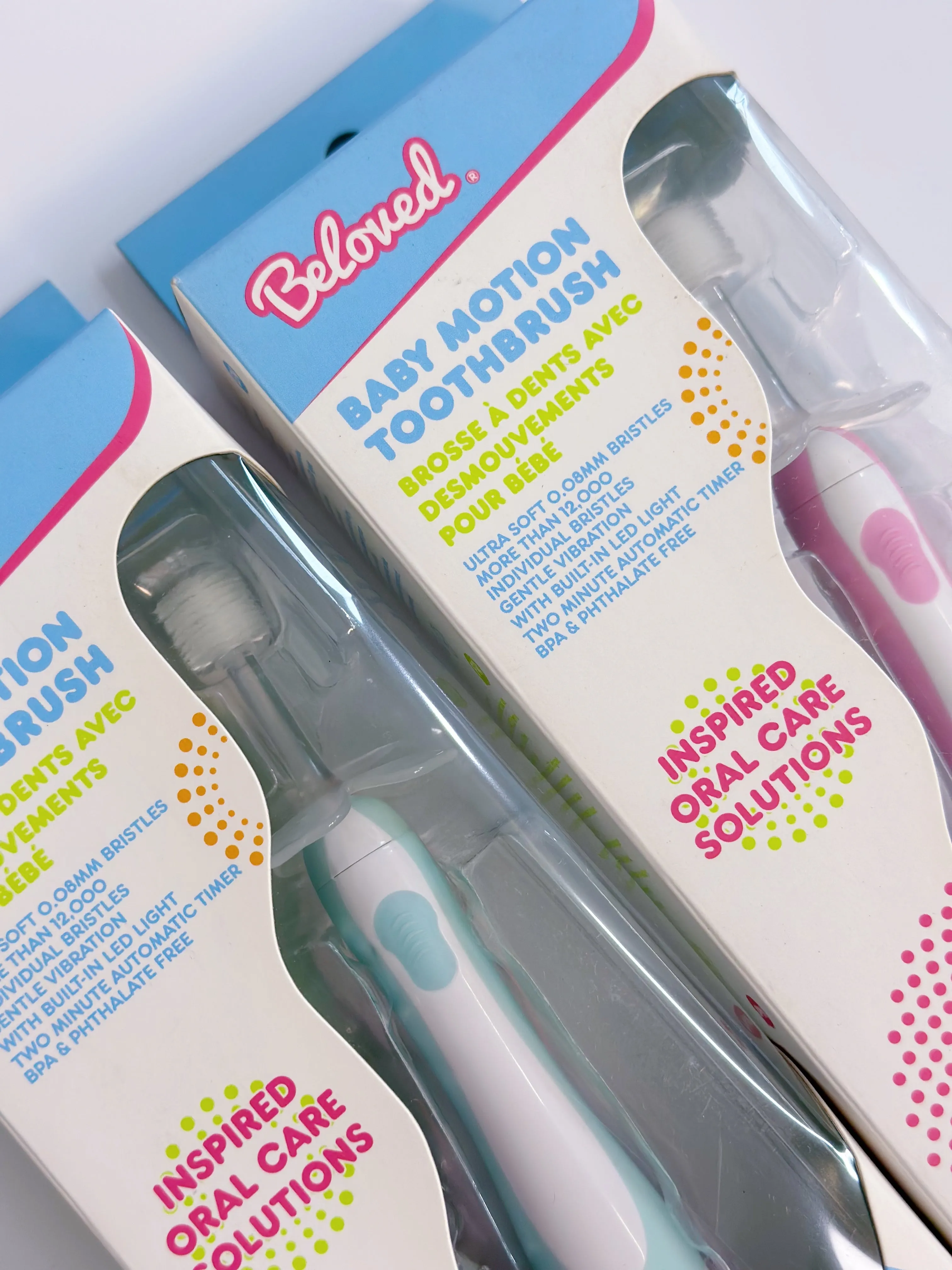 Beloved Baby First Motion Toothbrush Two Colors 1Y 