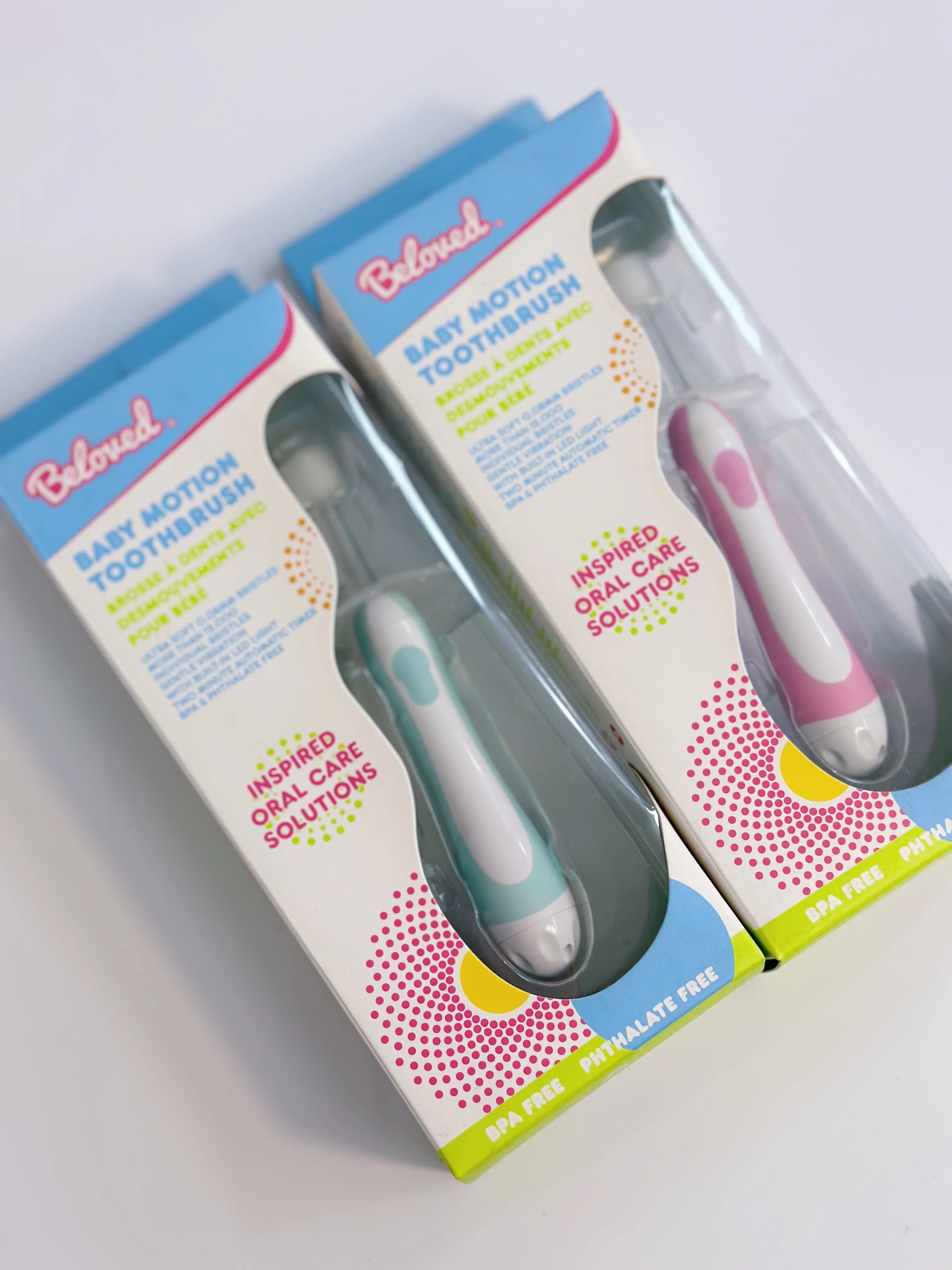 Beloved Baby First Motion Toothbrush Two Colors 1Y 
