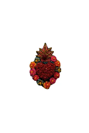 Blossom Heart Brooch By Trovelore