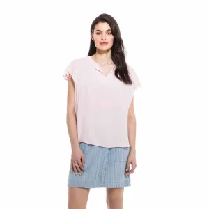 Blush Collared Blouse