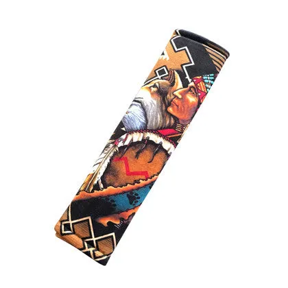 Car Seat Belt Cover (Pair) - Tribal Animal Design