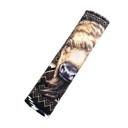 Car Seat Belt Cover (Pair) - Tribal Animal Design