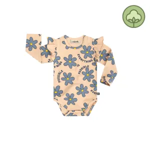 CARLIJNQ Daisy - Ruffled Bodysuit Babygirl