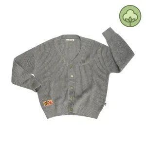 CARLIJNQ Knitted Cardigan - Grey