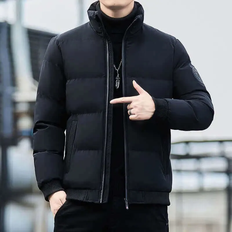 Cotton jacket men's tiger head winter thick coat