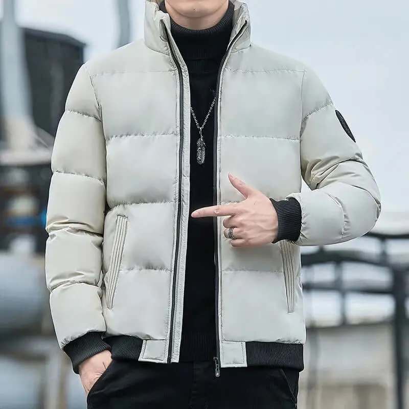 Cotton jacket men's tiger head winter thick coat