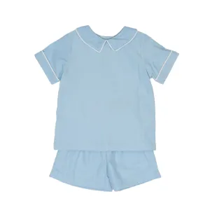 Crawford Blue Cord Short Set