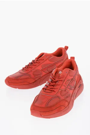 Diesel Printed SERENDIPITY SPORT Sneakers with Fabbric Inserts