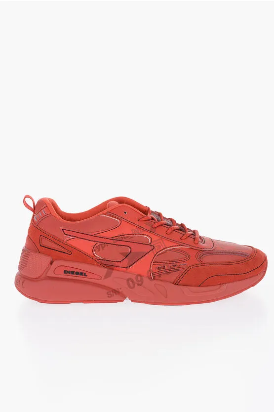 Diesel Printed SERENDIPITY SPORT Sneakers with Fabbric Inserts