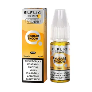 ELFLIQ Rhubarb Snoow 10ml Nicotine Salt E-Liquid