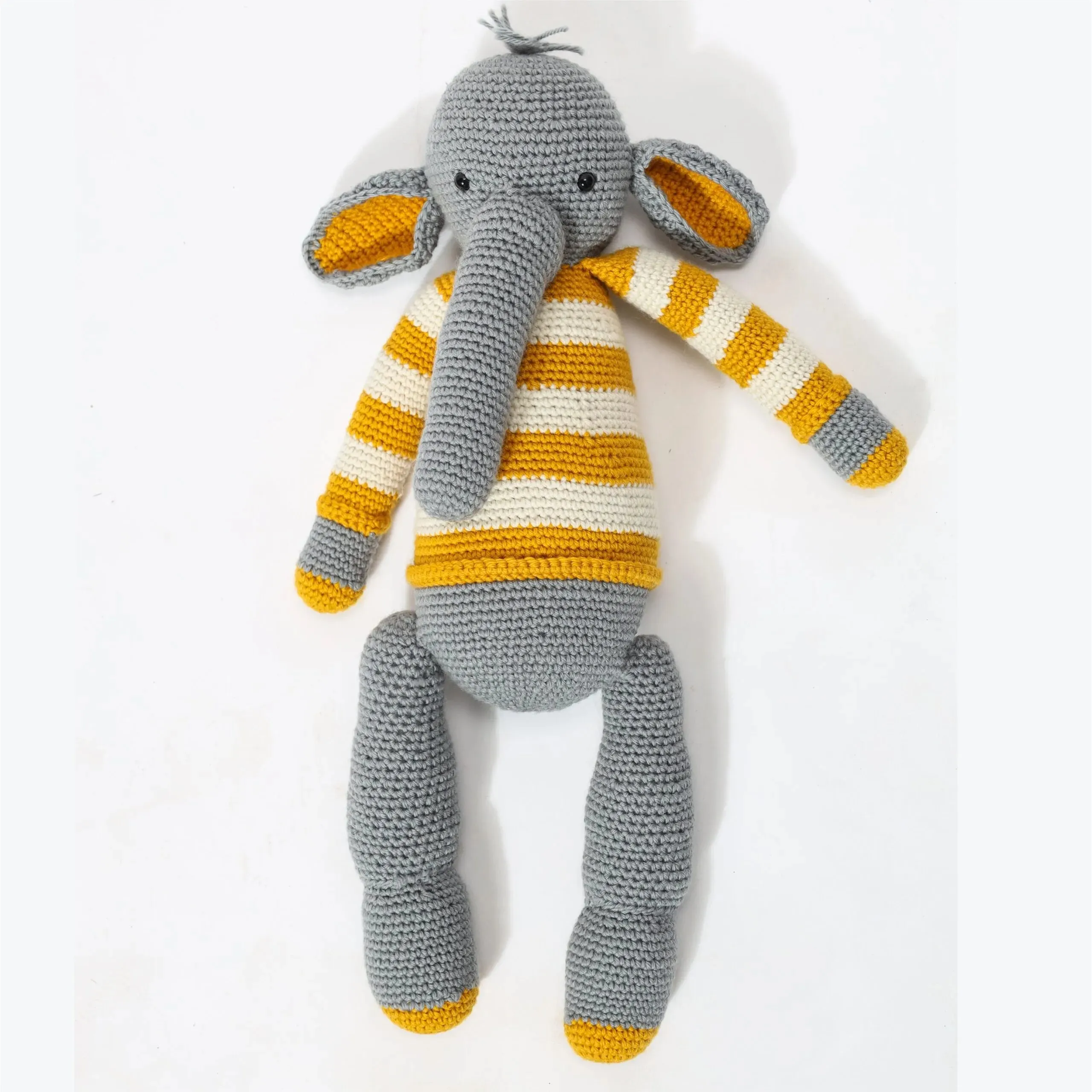 Ellie The Elephant - Grey Melange