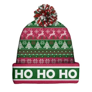 Ho Ho Ho Winter Beanie Cap