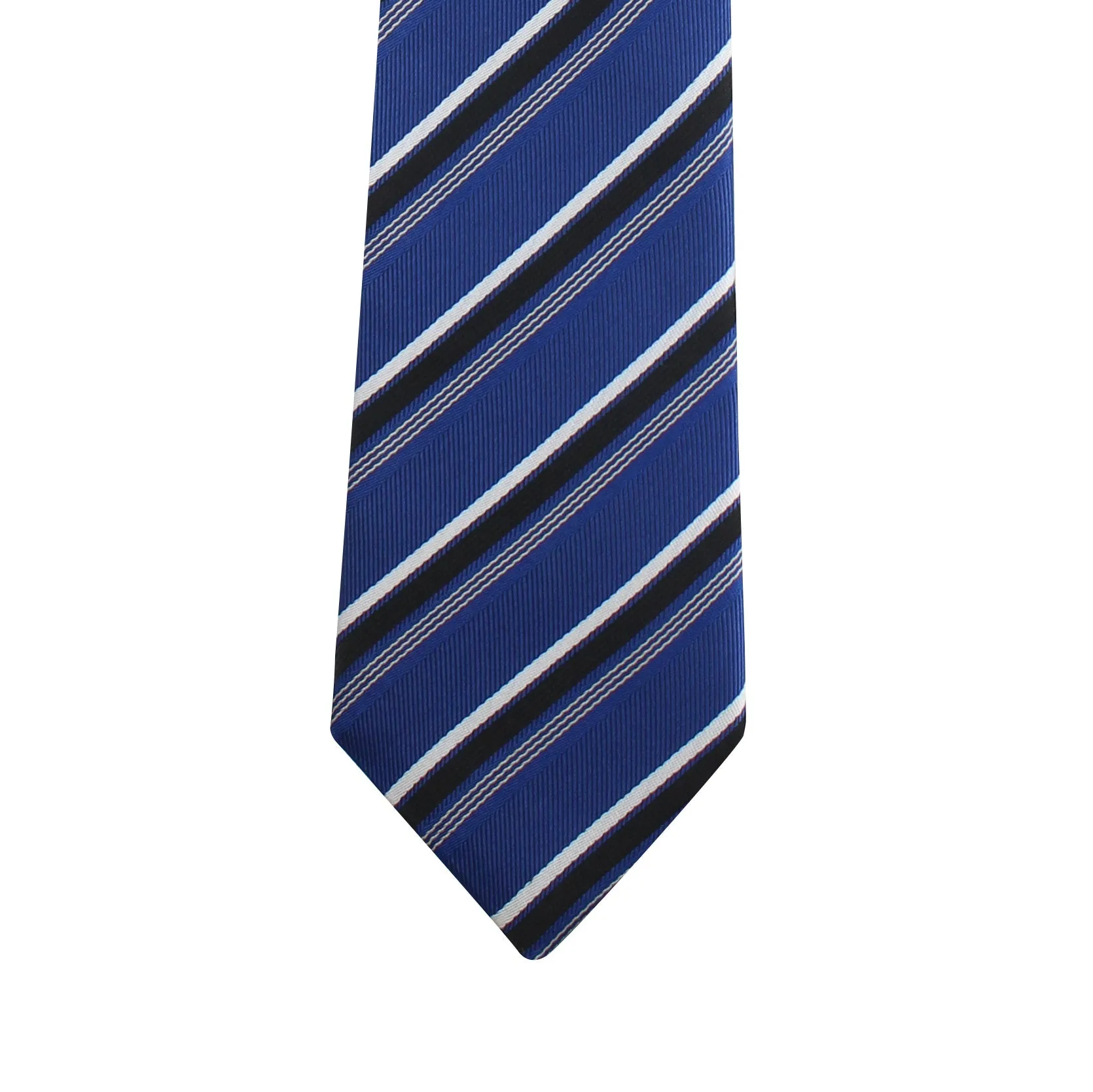 Kovove The Soulful Striped Blue Necktie For Men