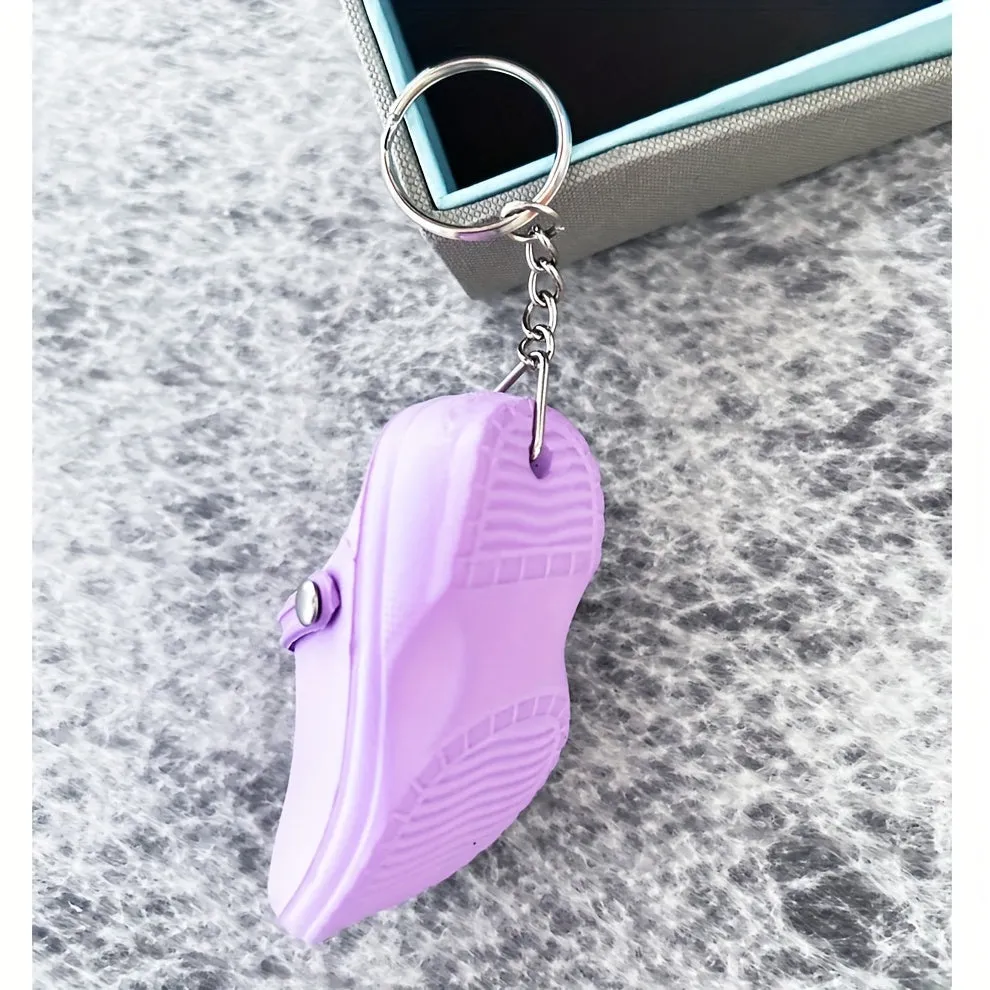 Mini Slipper Keychain Cute and Functional Bag Charm