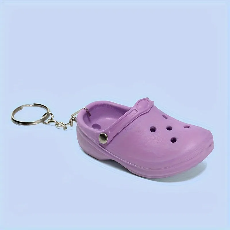 Mini Slipper Keychain Cute and Functional Bag Charm