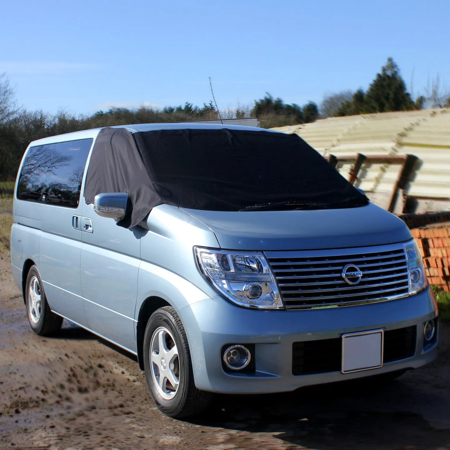 Nissan Elgrand E51 Screen Cover - Plain Deluxe