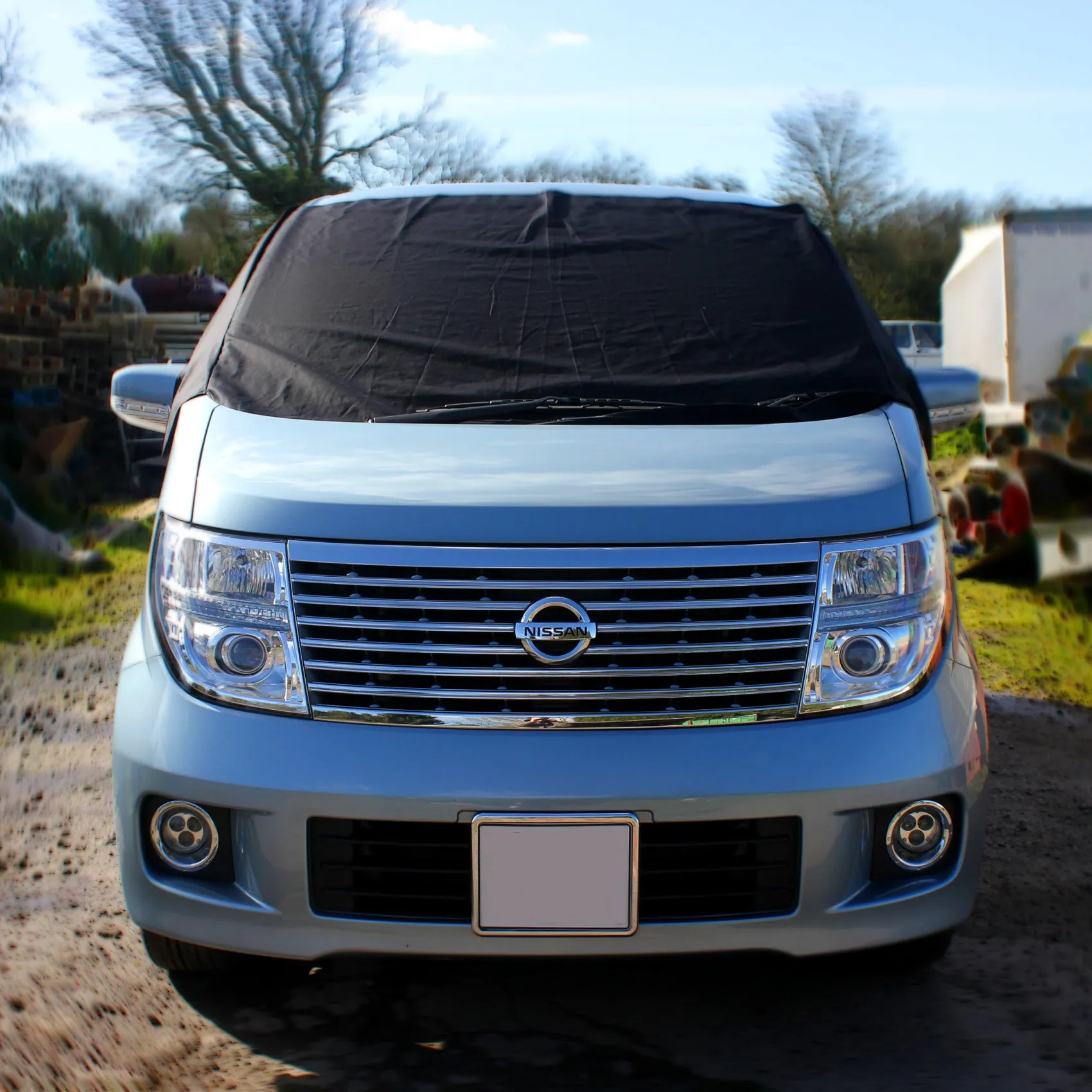 Nissan Elgrand E51 Screen Cover - Plain Deluxe
