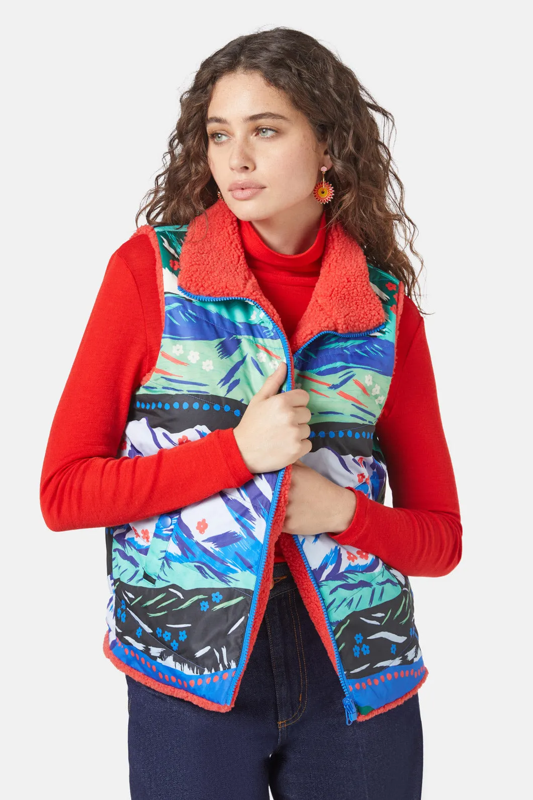 Ranges Reversible Sherpa Vest