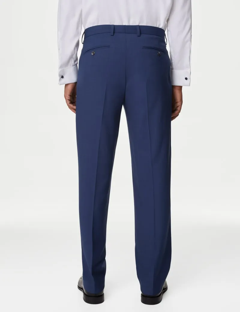 Regular Fit Stretch Suit Trousers