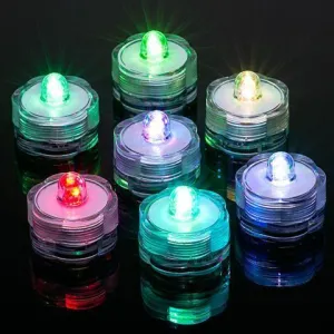 SINGLE SUBMERSIBLE LED LIGHT WINTER WEDDING IDEAS (blue) -SIN1-6