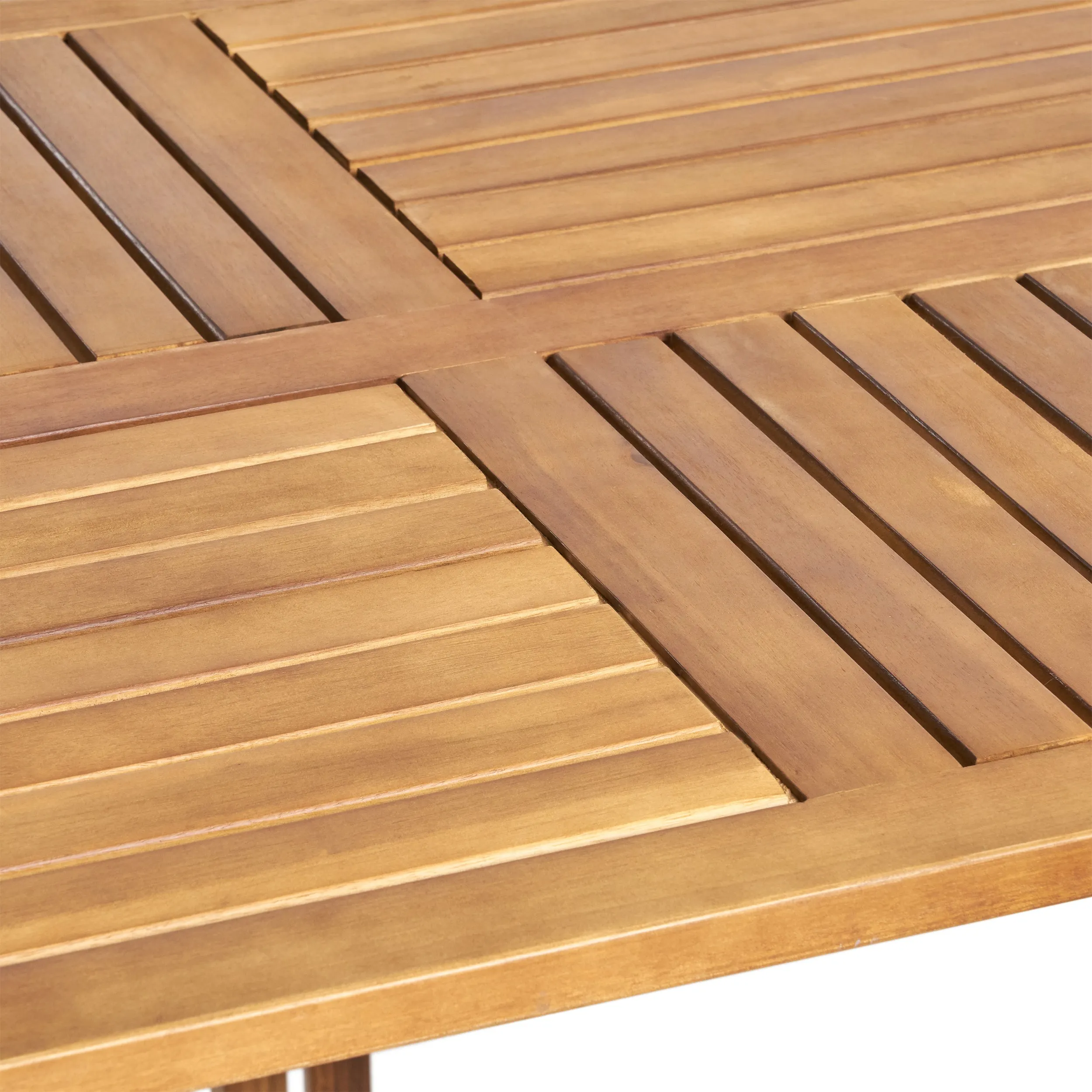 Teak Acacia Wood Outdoor Dining Table