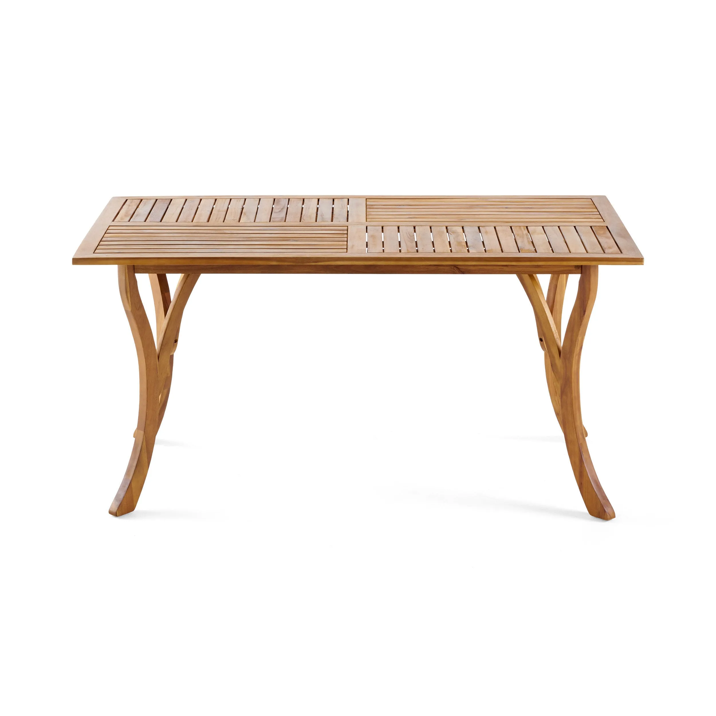 Teak Acacia Wood Outdoor Dining Table