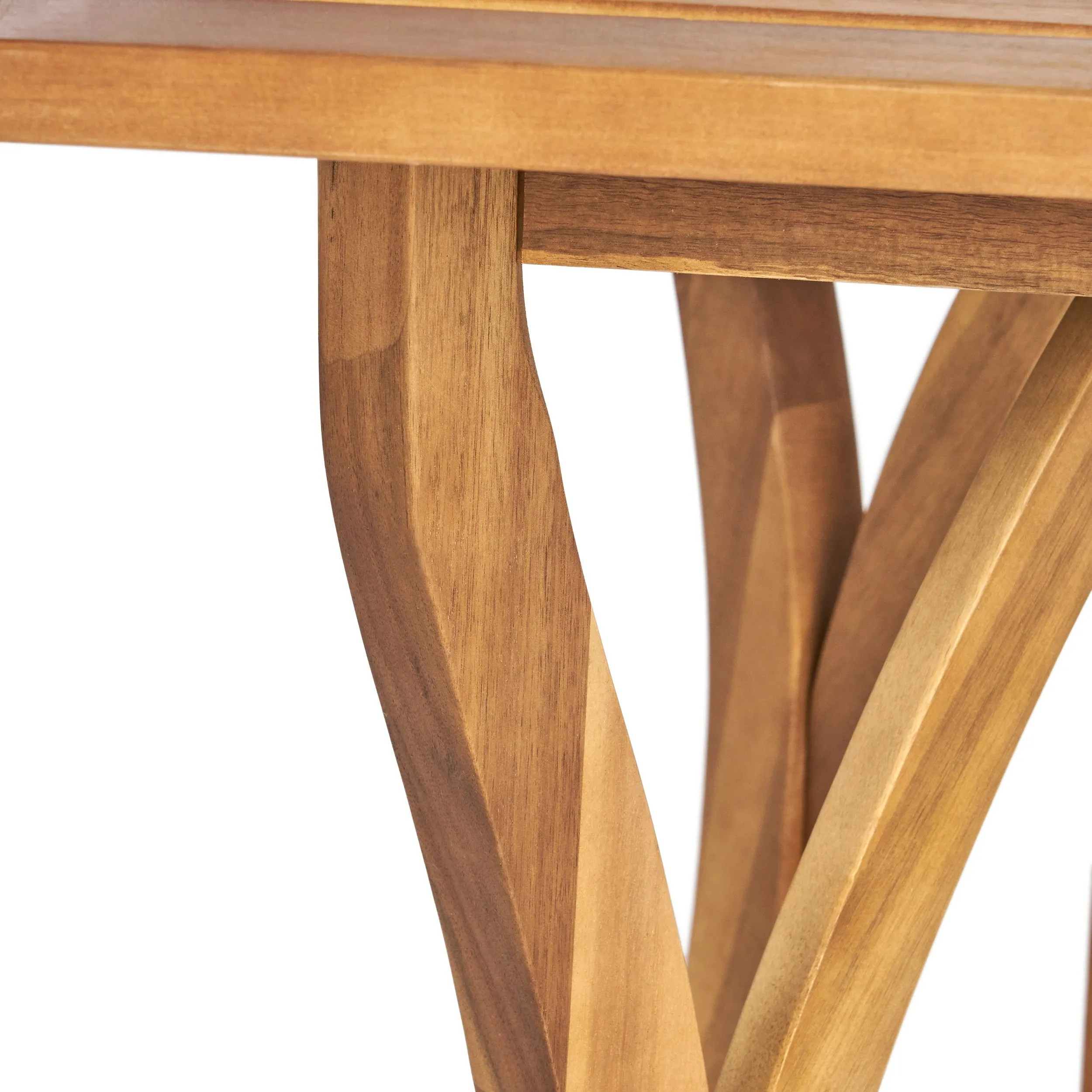 Teak Acacia Wood Outdoor Dining Table