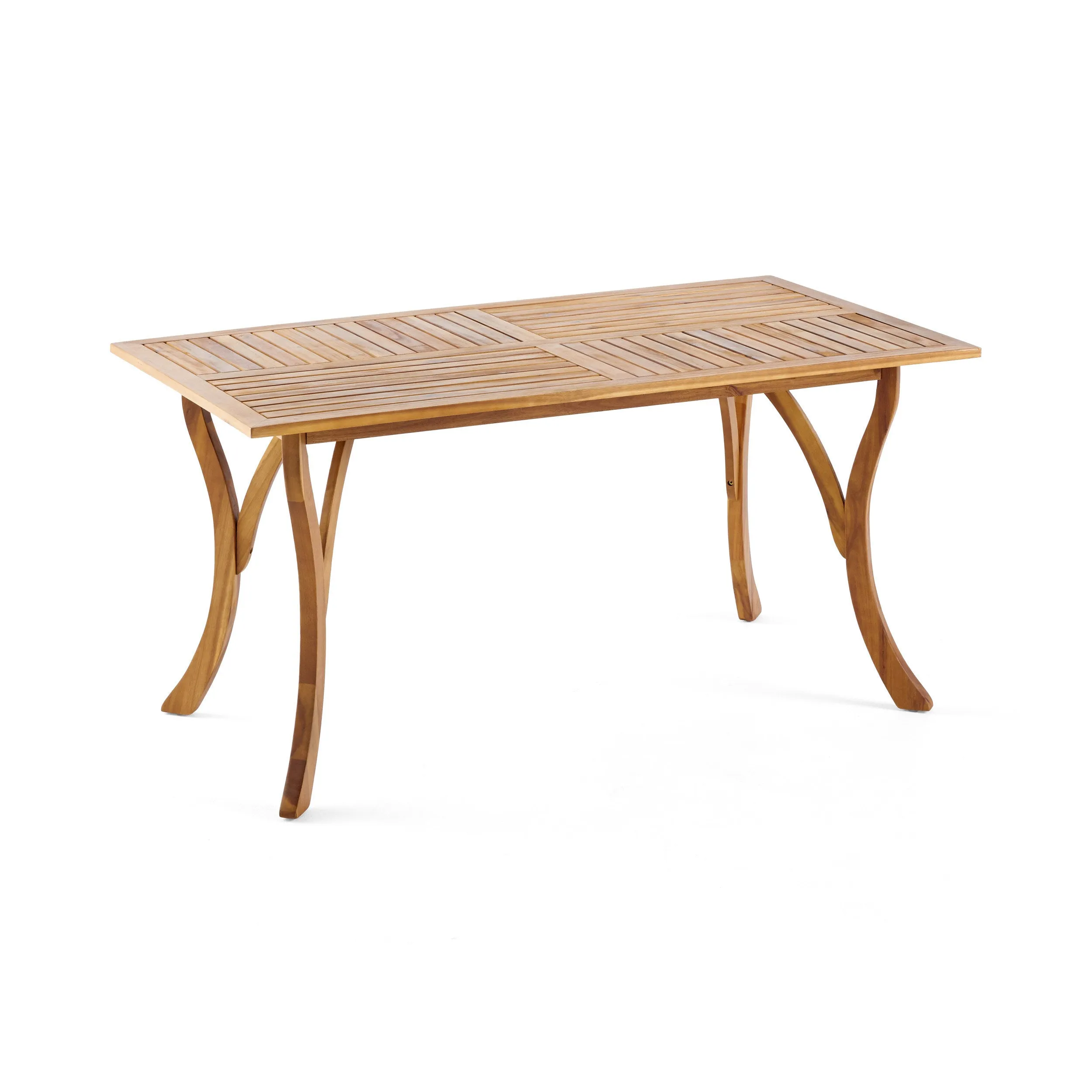 Teak Acacia Wood Outdoor Dining Table