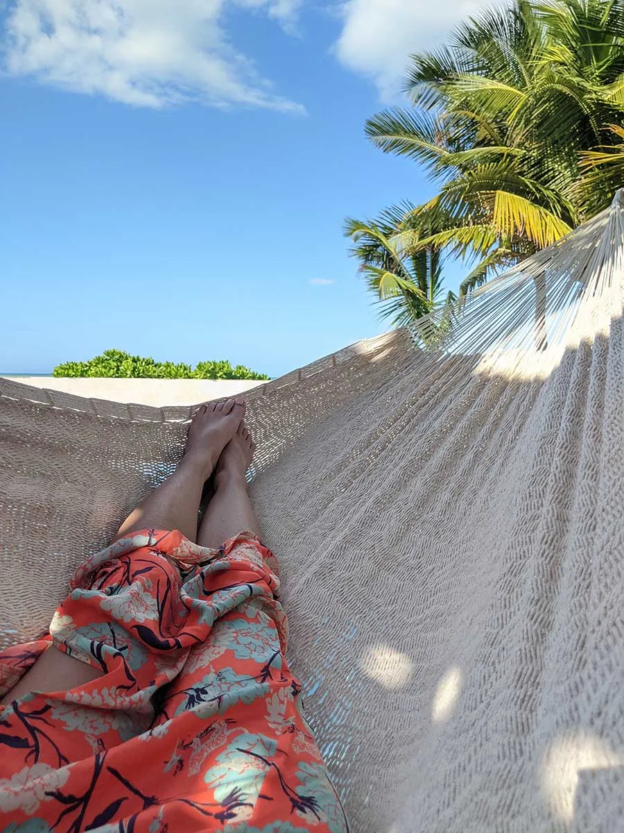 Thick Lounger Hammock - Natural