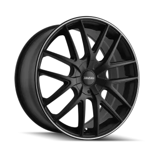 TOUREN 3260 | MATTE BLACK/MACHINED RING | 5x112 | 16x7 | 42mm