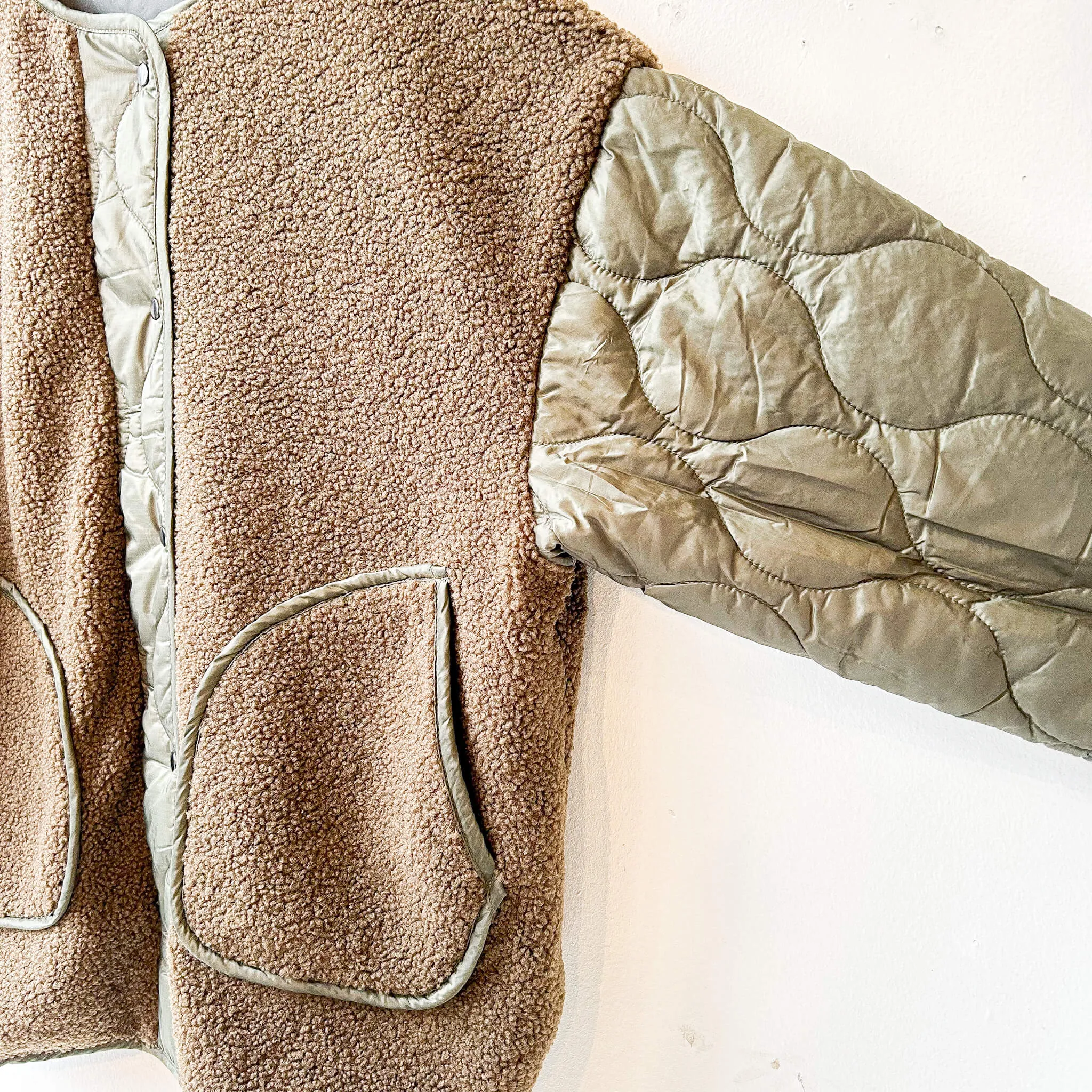 Wagen | Quilting Boa Jacket