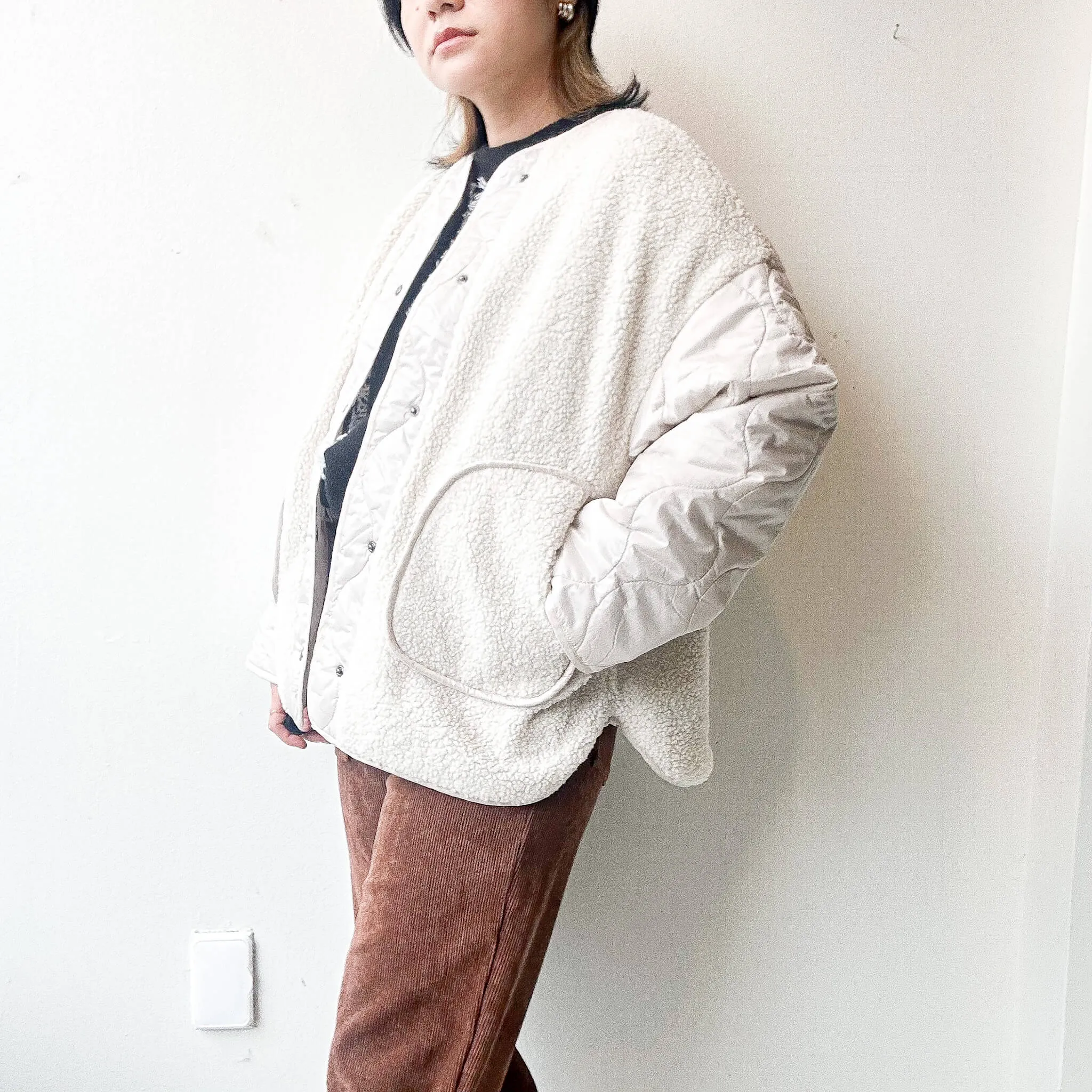 Wagen | Quilting Boa Jacket