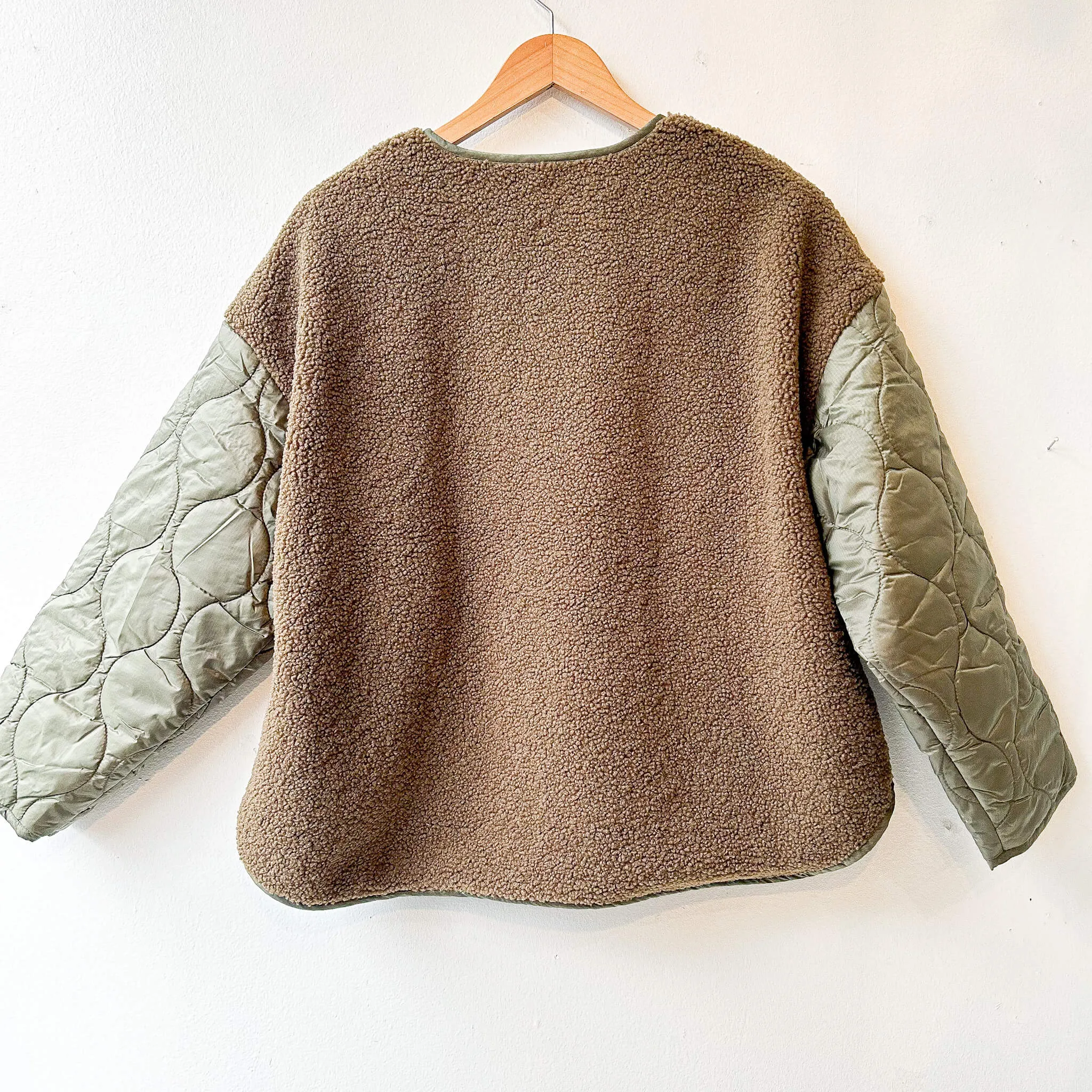 Wagen | Quilting Boa Jacket