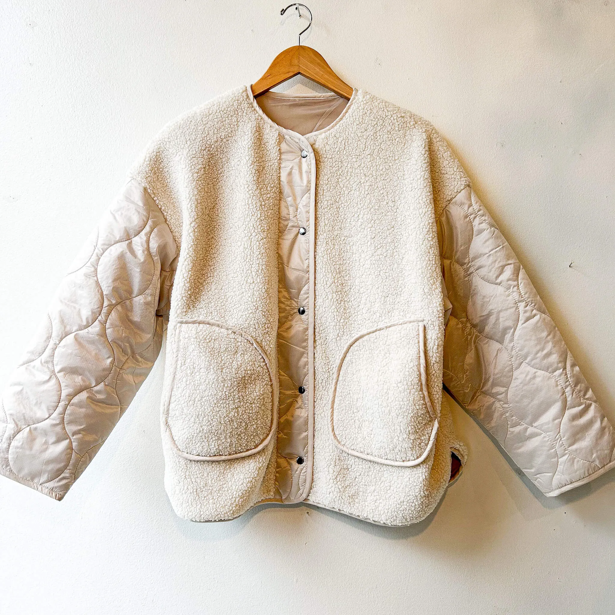 Wagen | Quilting Boa Jacket