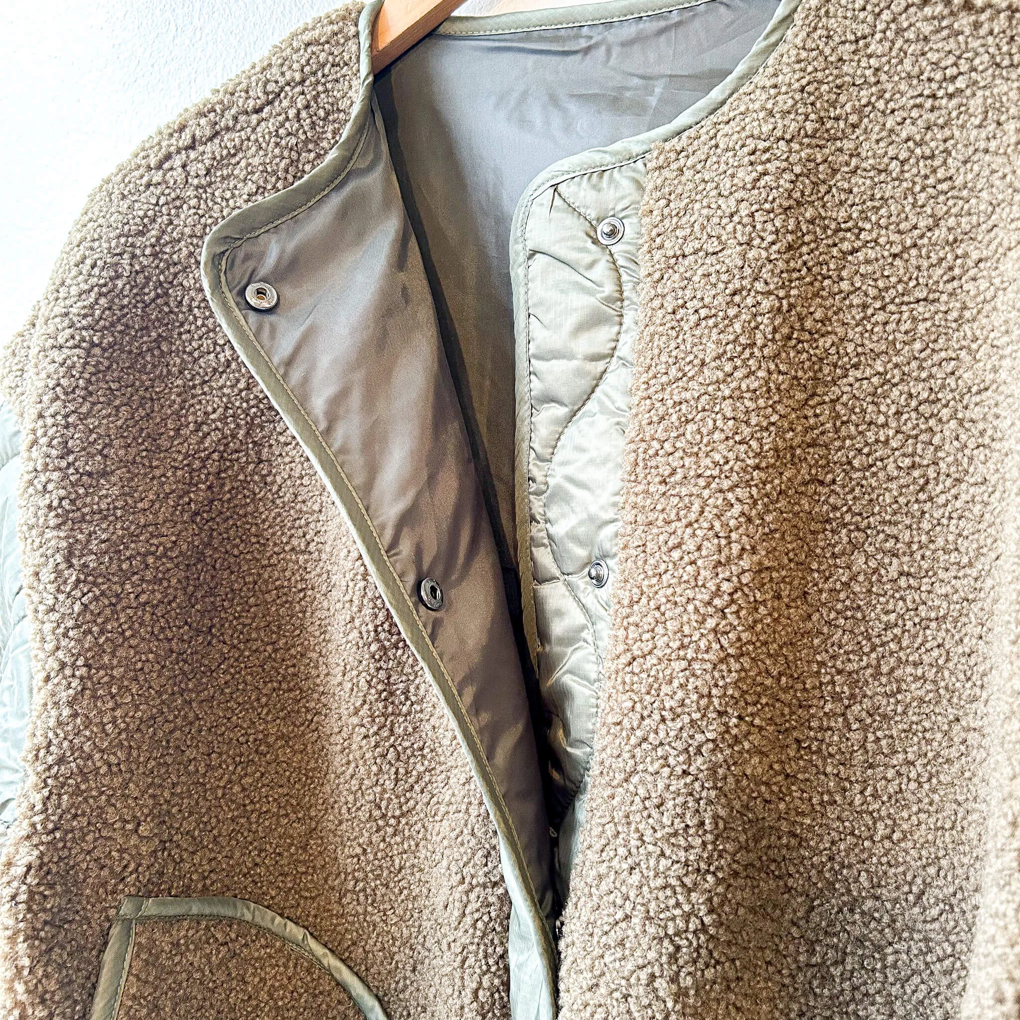 Wagen | Quilting Boa Jacket