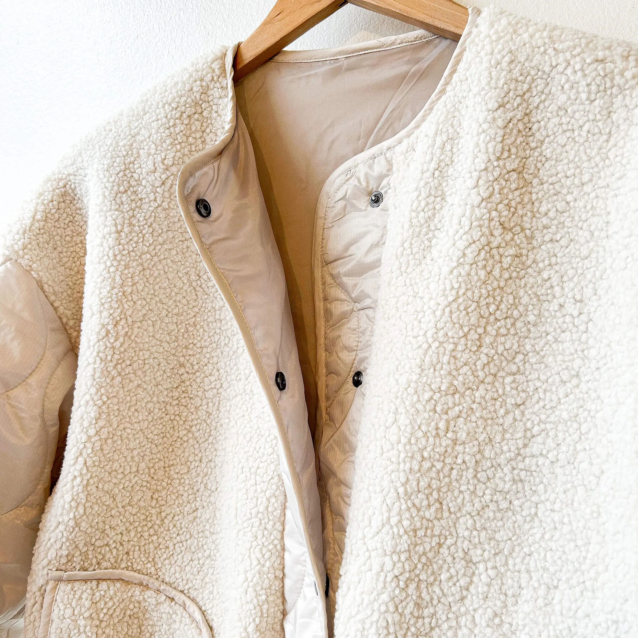 Wagen | Quilting Boa Jacket