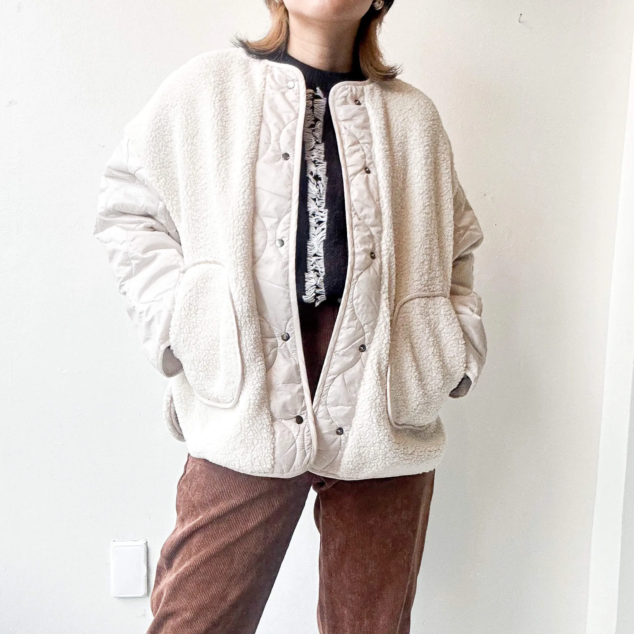 Wagen | Quilting Boa Jacket