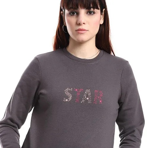 Women's Winter Pajama Set-BLACK